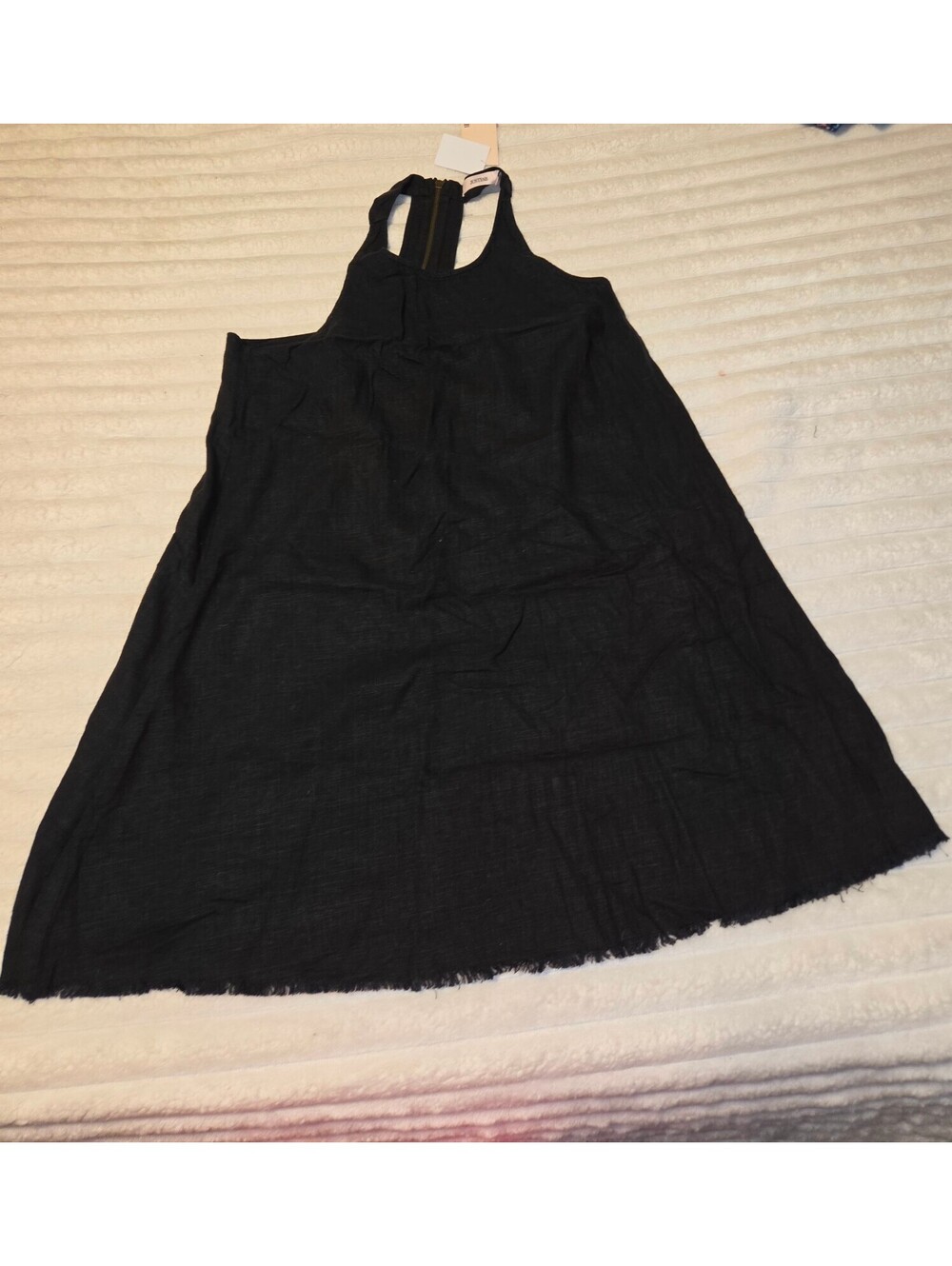 JustFab Black Racerback A-Line Dress XL